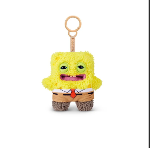 Mặt Dây Chuyền Thú Bông SpongeBob Fuggler Quái Vật Răng Xấu Xí Dễ Thương Móc Khóa Quà Sinh Nhật Cho Trẻ Em Patrick Star Hàng Hoàn Thiện Bằng Vải Flannel
