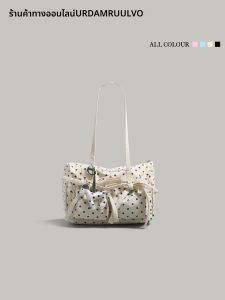 URCDN RDALVO | Polka Dot Bow Summer New Tote Bag