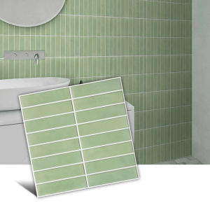 1/10pcs 3D Tile Stickers Self-adhesive 3D Pink Wall Stickers for Kitchen and Bathroom Water Mold Resistant 30x30cm