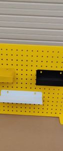 {MÀU VÀNG} Bảng lỗ Pegboard treo phụ kiện sơn tĩnh điện cao cấp