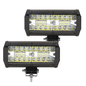 KEVANLY | 1/2pcs 12V 24V Car Work Light Auxiliary Headlight 40SMD Spotlights White Fog Lamp for Truck Farm Tractor Boat SUV ATV