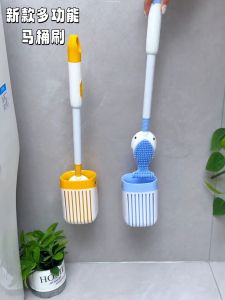 Bàn Chải Vệ Sinh Nhà Tắm 2025 Mới Chất Liệu Nhựa Dụng Cụ Vệ Sinh Nhà Tắm Chất Liệu PP Đầu Bàn Chải Có Thể Cong