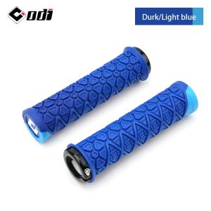 Odi | ODI MTB Single Lock-on Grips Shock-Absorbing Anti-Slip for Downhill Off-Road BMX Full Suspension Dirt Jump Bikes Handlebar Grips