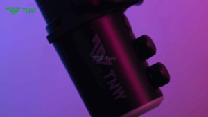 TNW K20 Condenser Microphone AI ลดเสียงรบกวน ไมโครโฟนไร้สาย ไฟ RGB ไมโครโฟนสําหรับเล่นเกม สําหรับ สตรีมมิ่ง บันทึกเสียง