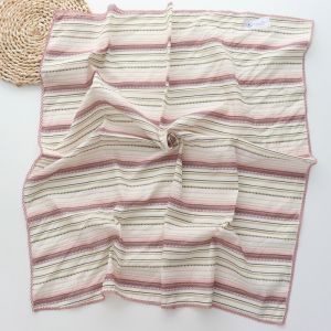 Khăn Choàng Lụa Hoa Phong Cách Pháp Cổ Điển Cho Nữ Khăn Quàng Cổ Hoa Nhỏ Mới Mùa Xuân Hè 2025 Khăn Trùm Đầu Trang Trí