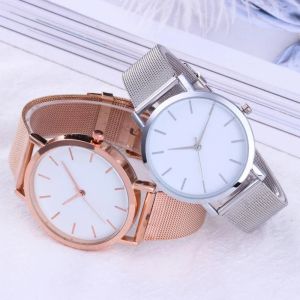 malist Mens Fashion Ultra Thin Watches Simple Business Design with Stainless Steel Mesh Belt Quartz Watch for Men Elegant