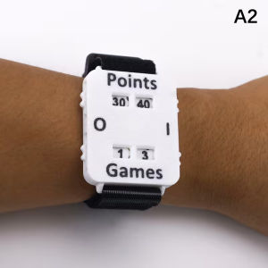 1PC Portable Cricket/Tennis/Padel Scorer Wristband Instant Score Tracker No Memory Loss Suitable For Coaches Referees Players