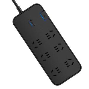 Bull | Lightning Protection Filter Surge Protector Multi-Port Desktop Power Strip with USB Fast Charging