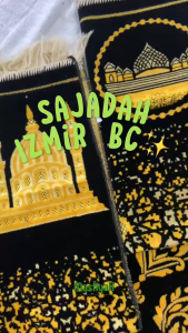 Sajadah Tanggung IZMIR BC 47X100CM Sajadah Midi Sajadah Oleh-oleh Haji Umrah Sajadah Traveling Sajadah Souvenir