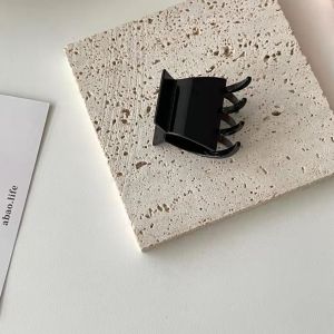 Kẹp tóc kim loại hỗ trợ buộc tóc cao đuôi ngựa kẹp tóc sau đầu cố định kiểu Pháp