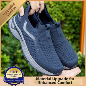 CHUNZULI | Breathable Comfort Easy Slip-On Casual Shoes for Elderly