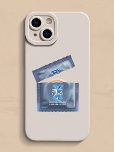 Durable Silicone Phone Case for  14 pro Max Mini Creative Mens Protective Cover Soft Liquid Silicone for  7/8 plus