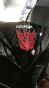EMBLEM LOGO TRANSFORMER AUTOBOT DAN DECEPTICON VARIASI TIMBUL 3D BAHAN FIBERGLASS