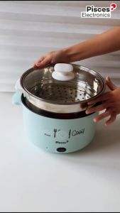 Pisces Panci Listrik / Elektrik / Electic portable Serbaguna / Multi Cooker Pisces PMC01 Low Watt