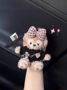 Shirley Bear Plush Toy Camera Bag Charm Fall 2025 Trend Keychain Doll Hanging Ornament Soft Cozy Accessory Made in China