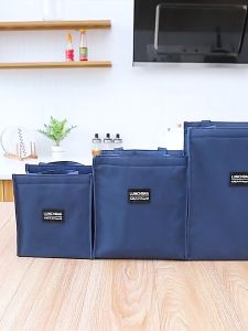 Large Capacity Cooler Bag Waterproof Oxford Portable Zipper Thermal Lunch Bags Insulated Freezer Bag Camping Picnic Bag