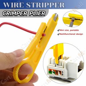 Wire Stripper Knife Crimper Plier Small Crimping Cable Stripping Multifunctional Tool