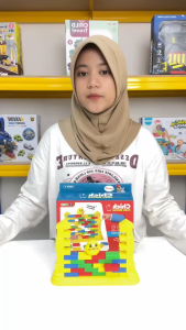 Mainan Anak CHICK PUSH BRICKS 48PCS 338-6 Mainan Puzzle Anak Mainan Montessori Kids Game Family Game Board Mainan Anak Perempuan - Mainan Anak Laki Laki