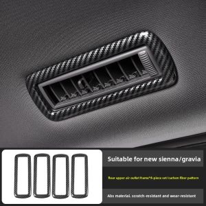 CAIFANG | For Toyota Sienna/Crown Rear Air Vent Decorative Frame