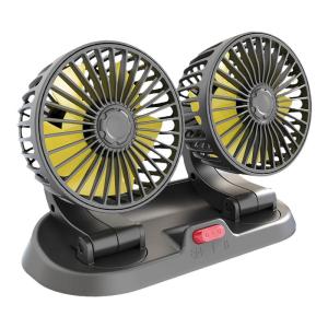 Car Air Conditioner Cooling Fan USB Power Strong