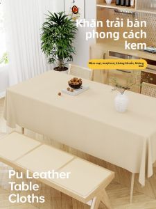 HOUGOUXIANG | Waterproof Oil-Resistant Heat-Resistant PVC Table Mat