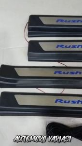 SILLPLATE/SILL PLATE SAMPING/SIDE SCUFF LATE LAMPU ALL NEW RUSH 2018-2024 & ALL NEW TERIOS 2018-2024