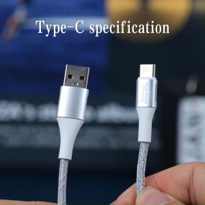 [BUY 1 GET 1 FREE] BlueShieldCharging 3A USB‑A to Type‑C Fast Charging Nylon Braided Cable For i18 i17 i16 i15