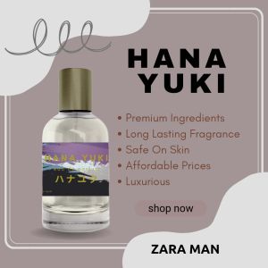 Parfume / Parfum / Hana Yuki / Eau De Parfum / Parfum Berkualitas / Parfum Tahan Lama / Parfum Mewah ZR MAN