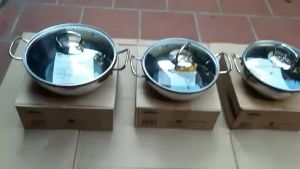 Nồi kho cá chống dính Fivestar 3 đáy nắp kính (18cm-20cm-22cm-24cm-26-28cm) sử dụng cho mọi loại bếp bảo hành 5 năm