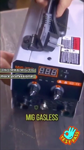  REAIM MIG Welding Machine Inverter MIG-400 IGBT  Portable Electric Welding Machine  High Quality Digital Display Welding Machine