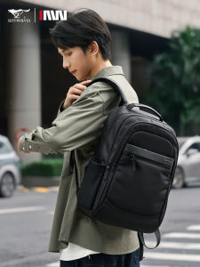 Septwolves Casual Business Travel Backpack Large Capacity Computer Bag School Bag Leisure Outdoor Sports Durable Polyester