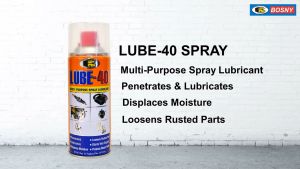 สเปรย์น้ำมันอเนกประสงค์ น้ำมันครอบจักรวาล สเปรย์ไล่ความชื้น บอสนี่ BOSNY LUBE-40 B106 ***(ยกลัง 12 กระป๋อง ขนาด 400 cc.)