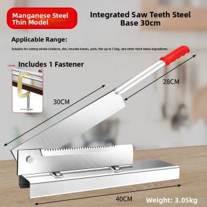 Home And Commercial Use Bone Cutting Shears Meat Cutter Pigs Hoof Knife High Speed Steel Manganese Steel Fully Edged Tools