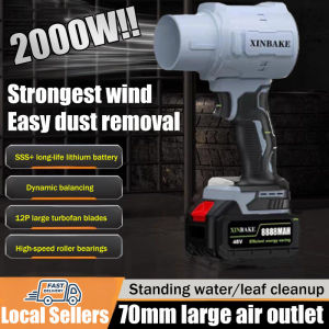 Seleked Peniup Udara Pembersih Tanpa Air Blower Cordless Cleaner Wireless Blower Dust Leaf Collector Blowing Sweeper Car Dust Removal Tool Vacuum Dust 鼓风机