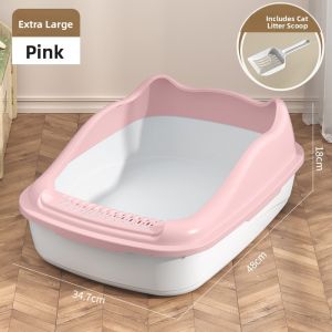 VOA | Large Enclosed Cat Litter Box with Anti-Splash and Odor Control for Kittens