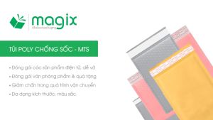 MTS0A MTS0AH - 16x14cm - COMBO 25 TÚI GÓI HÀNG CHỐNG SỐC BỌC BÓNG KHÍ - NHIỀU MÀU