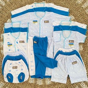 18pcs / 9stel Baju Bayi Baru Lahir Seri Hijau Olive 0-3 Bulan SNI Bayi Baru Lahir New Born Lembut Tebal Adem Bayi Baru Lahir