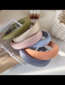 Cài tóc nữ vải trơn băng đô phong cách basic phụ kiện tóc Cloe Accessories 5108