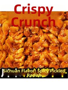 Spicy Crispy Turnip Dried Pickles