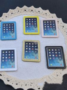 Miniature Dollhouse Props DIY Scene Model Simulation Tablet Computer Toy Accessories for Childrens Play And Learning