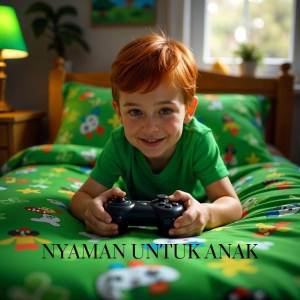 Barkaila - Sprei Anak Motif Karakter Lucu