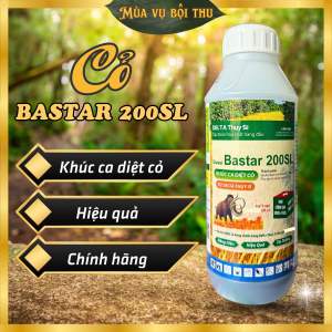 Thuốc cỏ Basta 200SL đỏ CHÍNH HÃNG diệt các loại cỏ chai 900ml