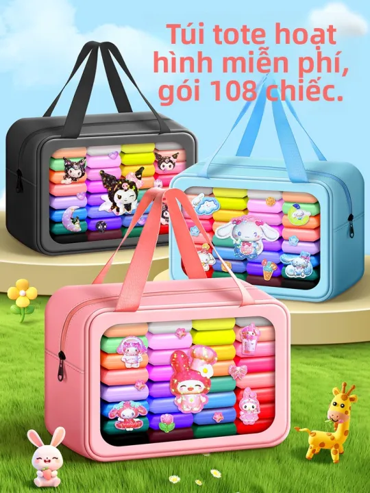 MANDAIYANGGUANG | Bộ Đồ Chơi Đất Sét Màu An Toàn Không Chứa Độc Tố cho ...