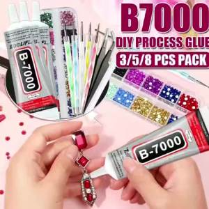 LOOLIFL | Keo Dán Trong Suốt LOOLIFL B-7000 25ml Với Đầu Bơm Chính Xác Dùng Cho Trang Trí Móng Tay Đính Đá Sửa Chữa Đồ Trang Sức & Thủ Công Mỹ Nghệ