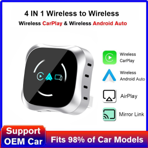 Cabin Care Baby Car Camera Wireless Carplay Adapter 1080P 150° Wide Angle Night Vision Back‑Seat Monitor Easy Install