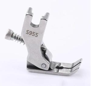 S955 Adjustable Flat Wagon Finely Shirring Crum Presser Foot Lace Thin Cloth Fabric Feet