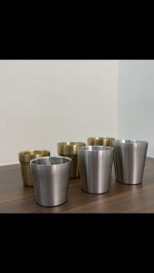 Korean Style SUS304 Double Layer Mug Thermal Insulation Drop-Resistant