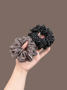 Phụ Kiện Tóc Hoa Cổ Điển Pháp Cho Nữ 2025 Mẫu Mới Đơn Giản Co Giãn Cao Thanh Lịch Vòng Tóc Mùa Hè