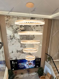 KING STAR | Luxurious Large Chandelier for Loft Atrium Spaces