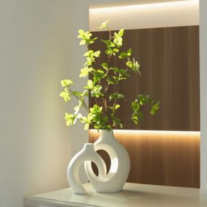 A Set of Hugging Vase Ornaments Home Decoration Ornaments Plastic Vase Dry Vase Office Entrance Cabinet Decorative Vase